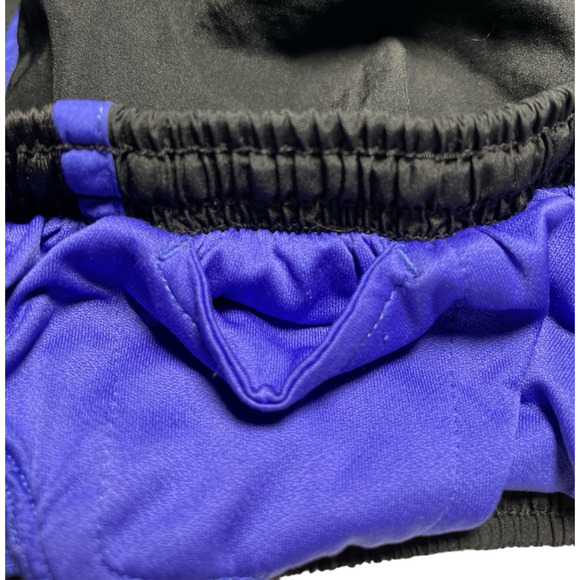 Nike Dri Fit Tempo Lined Running Shorts Black Purple Trim Womens Size Small - Picture 8 of 13